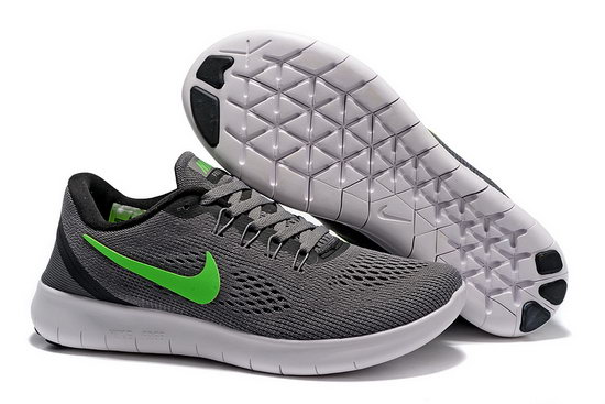 Mens Nike Free Running Dark Grey Green Sweden